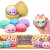 @Soft Maltose Dumpling Squishy: Transparent Colorful Squeeze Toy, ASMR Stress Relief Ball, Sensory Fidget Toy for Kids Adults