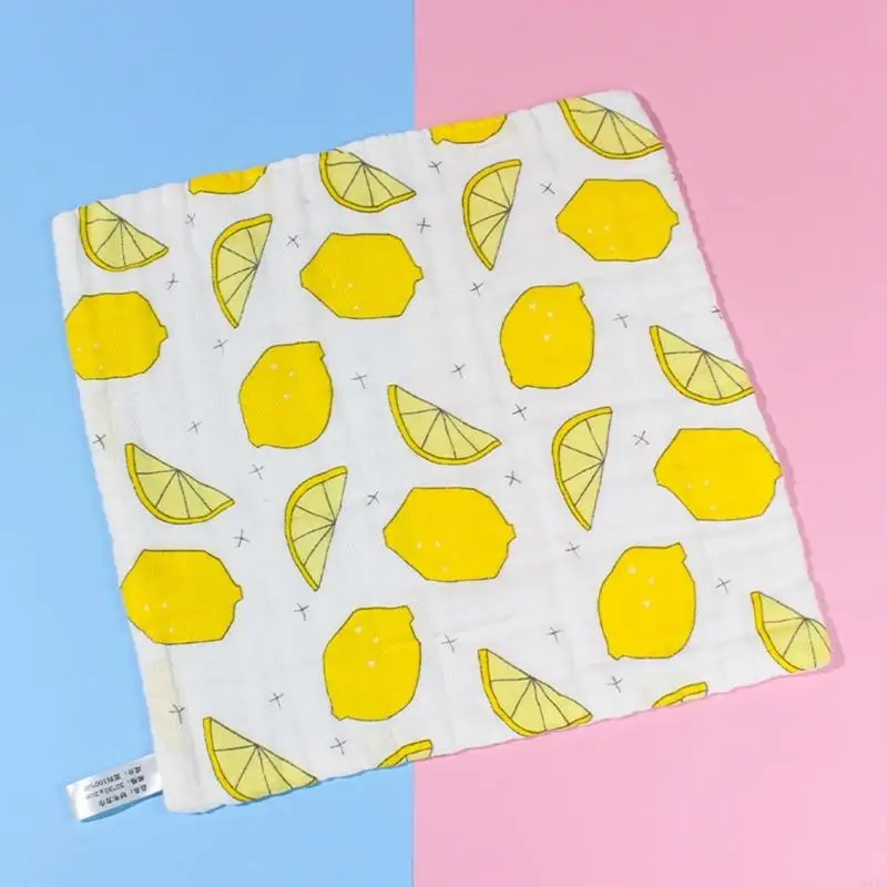 A5YC Multi Purpose Baby Feeding Bib Soft Cotton Burp Cloth Ergonomic Design 30x30cm For Active Toddler - Image 4