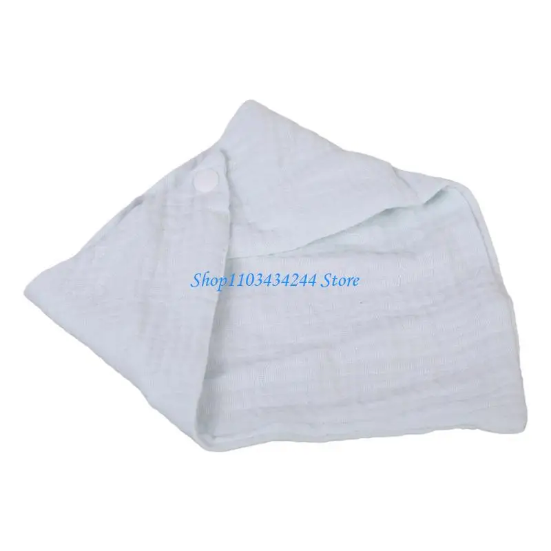 Absorbent Infant Drooling Bib Soft Saliva Towel Burping Cloth for Teething Baby - Image 2