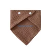 Absorbent Infant Drooling Bib Soft Saliva Towel Burping Cloth for Teething Baby
