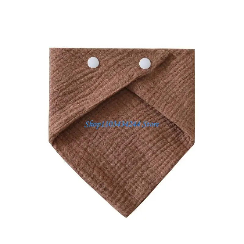 Absorbent Infant Drooling Bib Soft Saliva Towel Burping Cloth for Teething Baby