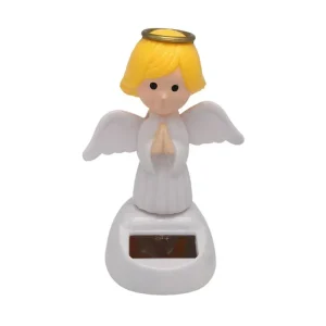 Angel Car Decoration Cute Solar Power Shaking Bobblehead Dancing Angel Gadget Decoration For Car Dashboard Decor