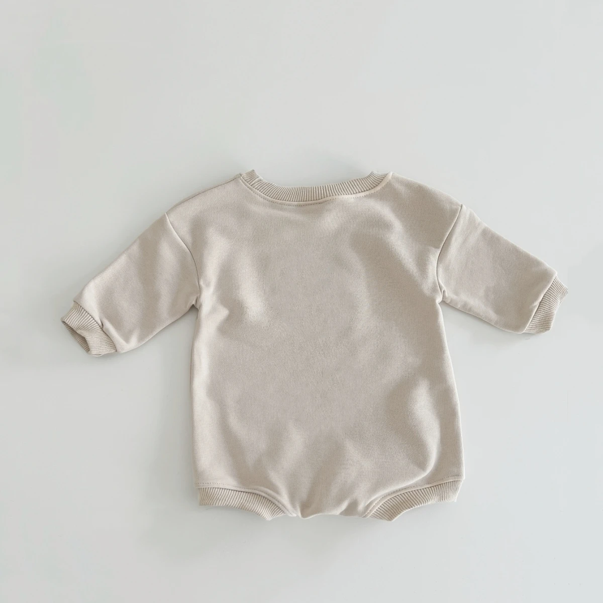 Autumn Newborn Baby Rompers Infant Kids Cotton Long Sleeve Letter Embroider Boy Girls Jumpsuits Baby Boys Girls Clothes - Image 2