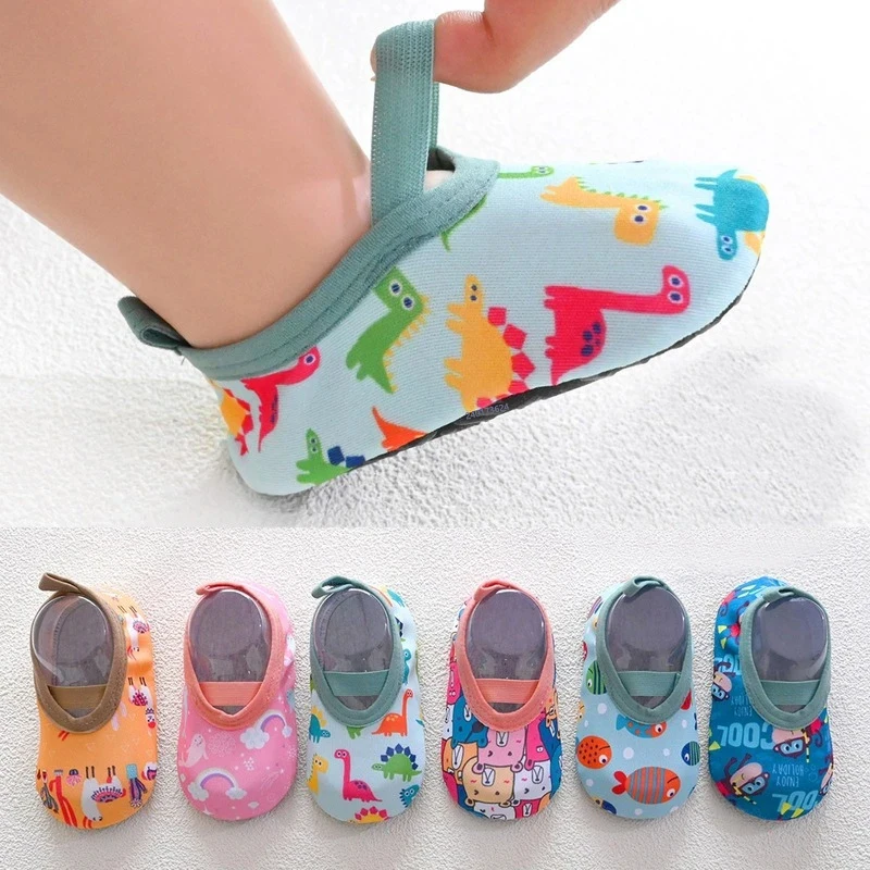 Baby Anti-slip Socks Cute Kids Slippers Newborn Warm Crib Floor Shoes with Rubber Sole Children Boy Toddler Shoes For 0-24Month - Image 2