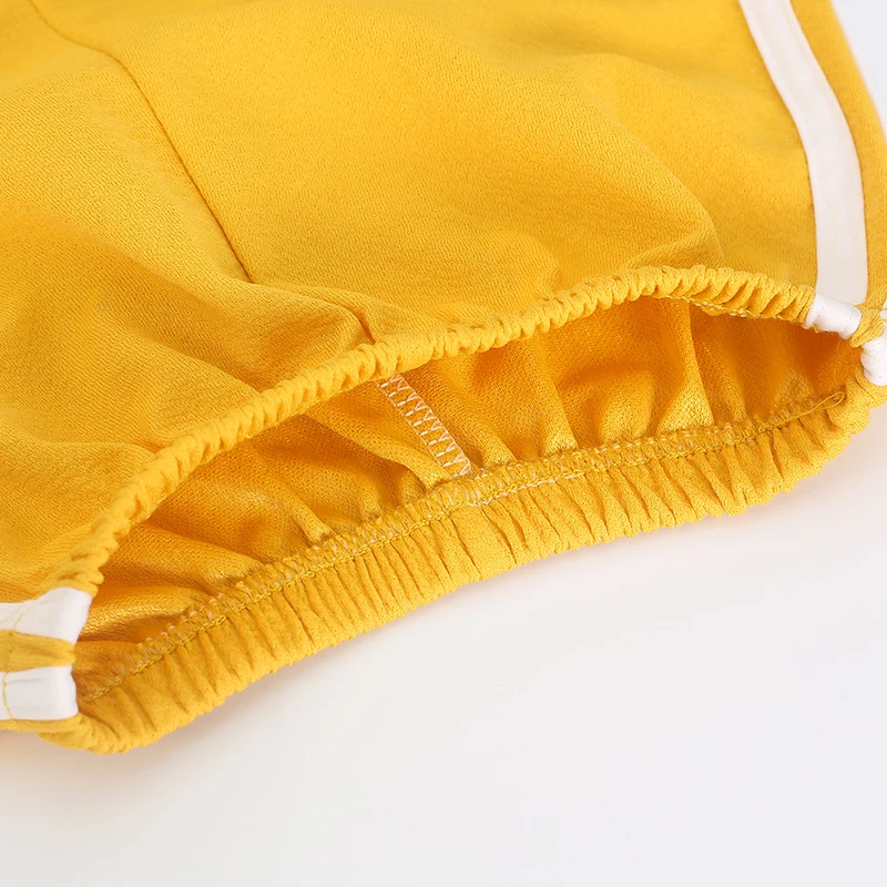 Baby Boys Girls Shorts Kids Toddler 1 to 2 3 4 5 6 7 8 9 10 11 Years Cute Polyester Yellow Children Shorts Korean Summer Clothes - Image 2
