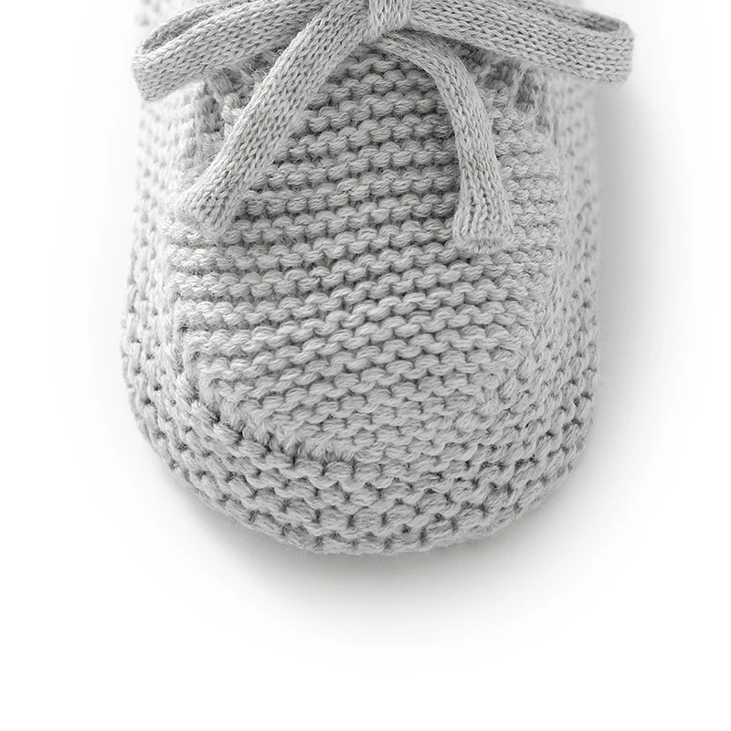 Baby First Walkers Shoes 0-18m Solid Color Knitted Newborn Boys Girls Indoor Outdoor Prewalkers Comfortable Soft Soled Non Slip - Image 6