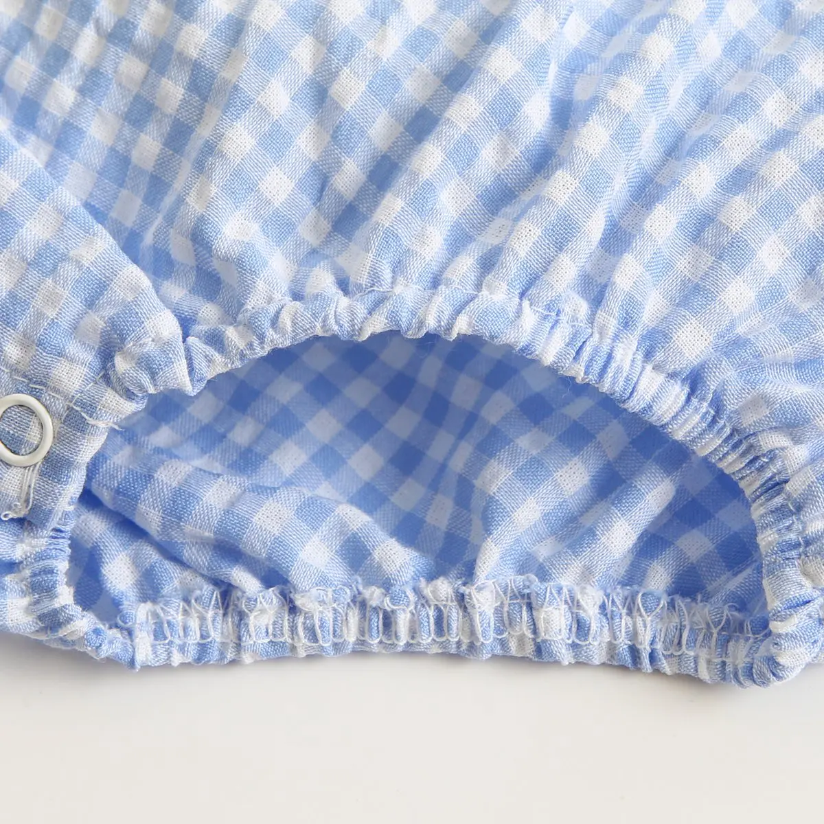 Baby Girls Bodysuits Sleeveless Princess Summer Cotton Cute Plaid Clothing - Image 5