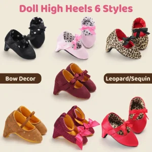 Baby Girls First Princess Heels Party Bow Soft Sole Spring Autumn Toddler Dress Up Shoes