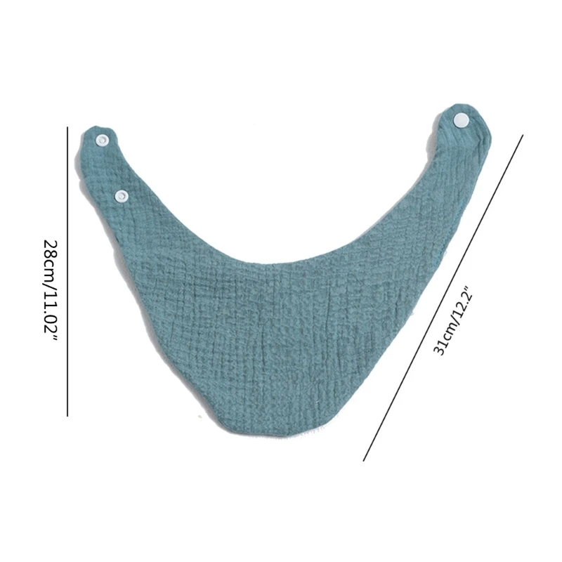 Baby Infant Cotton Bib Solid Color Scarf Feeding Saliva Towel Bandana Burp Cloth Boy Girl Babies Accessories Newborn - Image 6