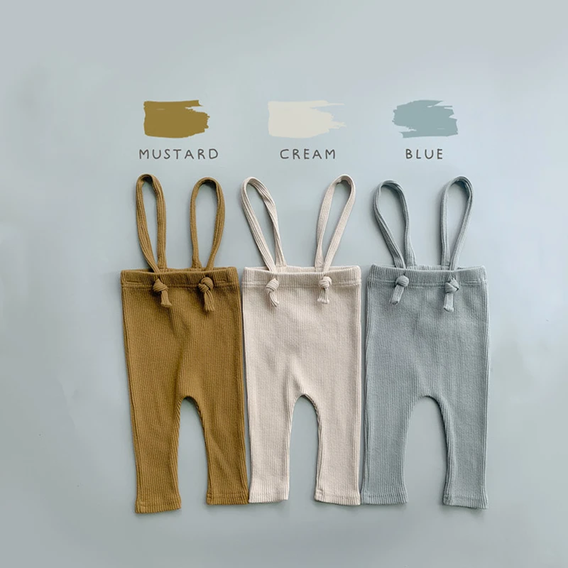 Baby Pants Leggings Cotton Elasticity Pants For Newborn Girl And Boy Pp Pants Baby Strap Overalls Toddler Baby Pants Clothes - Image 2