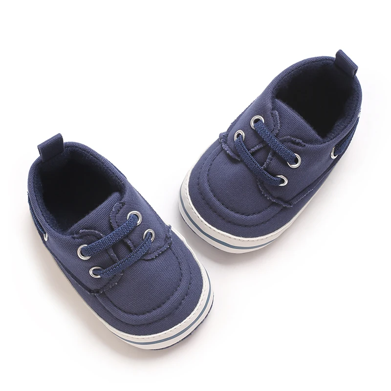 Baby Shoes Spring and Autumn 0-18M Canvas Soft and Comfortable Soft Bottom Casual Sports Shoes Learning Shoes - Image 6