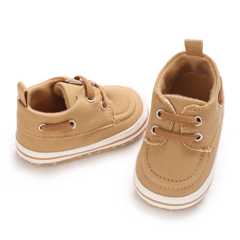 Baby Shoes Spring and Autumn 0-18M Canvas Soft and Comfortable Soft Bottom Casual Sports Shoes Learning Shoes - Image 3