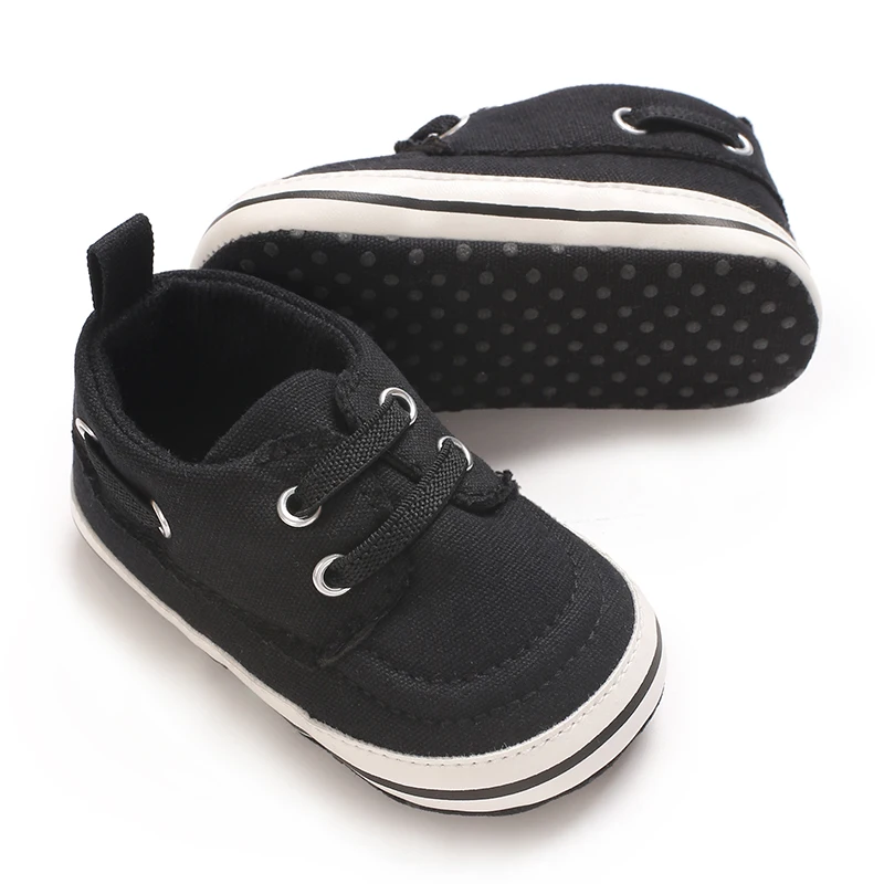 Baby Shoes Spring and Autumn 0-18M Canvas Soft and Comfortable Soft Bottom Casual Sports Shoes Learning Shoes - Image 4