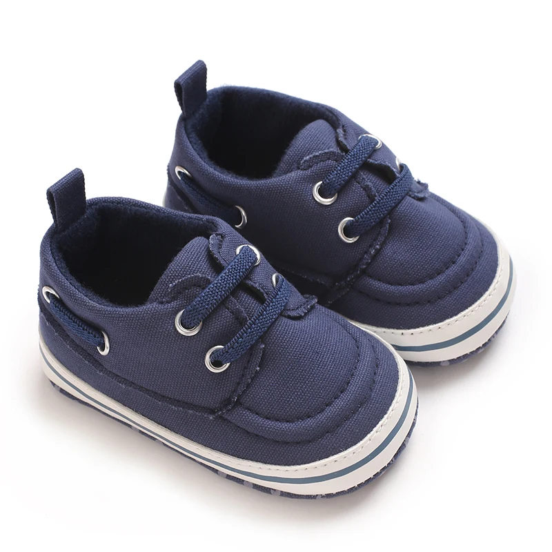 Baby Shoes Spring and Autumn 0-18M Canvas Soft and Comfortable Soft Bottom Casual Sports Shoes Learning Shoes - Image 5