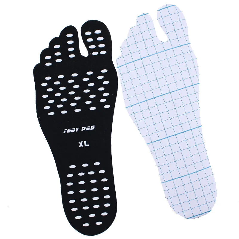 Beach Swim Pool Foot Pads Adhesive Anti Slip Invisible Insulation Protection Mats Barefoot Stick Insoles Footpads Sticker Shoes - Image 2