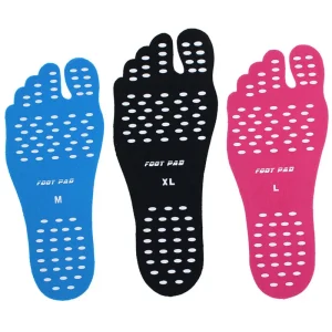 Beach Swim Pool Foot Pads Adhesive Anti Slip Invisible Insulation Protection Mats Barefoot Stick Insoles Footpads Sticker Shoes