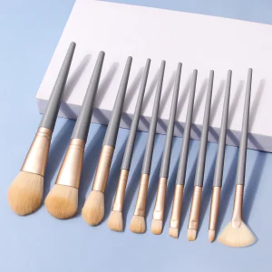 Beginner Blue Bridge 10 Makeup brush Set Portable Eyeshadow Contouring Brush Blush Brush Beauty tool set brush