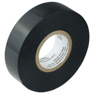 Black Electrical Tape, 1 Roll – Waterproof, Industrial Grade Vinyl, 16mm/4.5m– Strong Self-Adhesive PVC Electric Tape