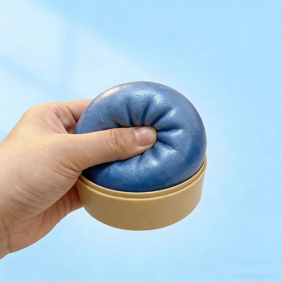Blind Box Colorful Simulated Dumpling Squishy Relaxing Relieve Anxiety Antistress Enhance Happiness Rebound Squeeze Reliever Toy - Image 5