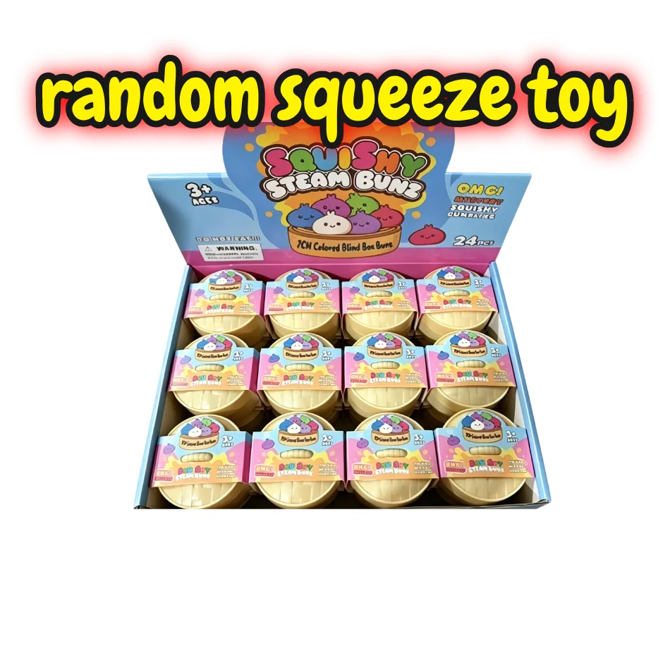 Blind Box Colorful Simulated Dumpling Squishy Relaxing Relieve Anxiety Antistress Enhance Happiness Rebound Squeeze Reliever Toy - Image 2