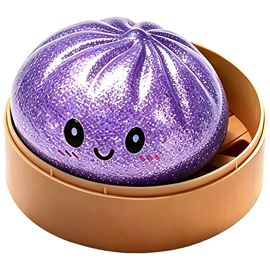 Blind box Colorful Simulated Dumpling Squishy Relaxing Relieve Anxiety Antistress Enhance Happiness Rebound Squeeze Reliever Toy - Image 3