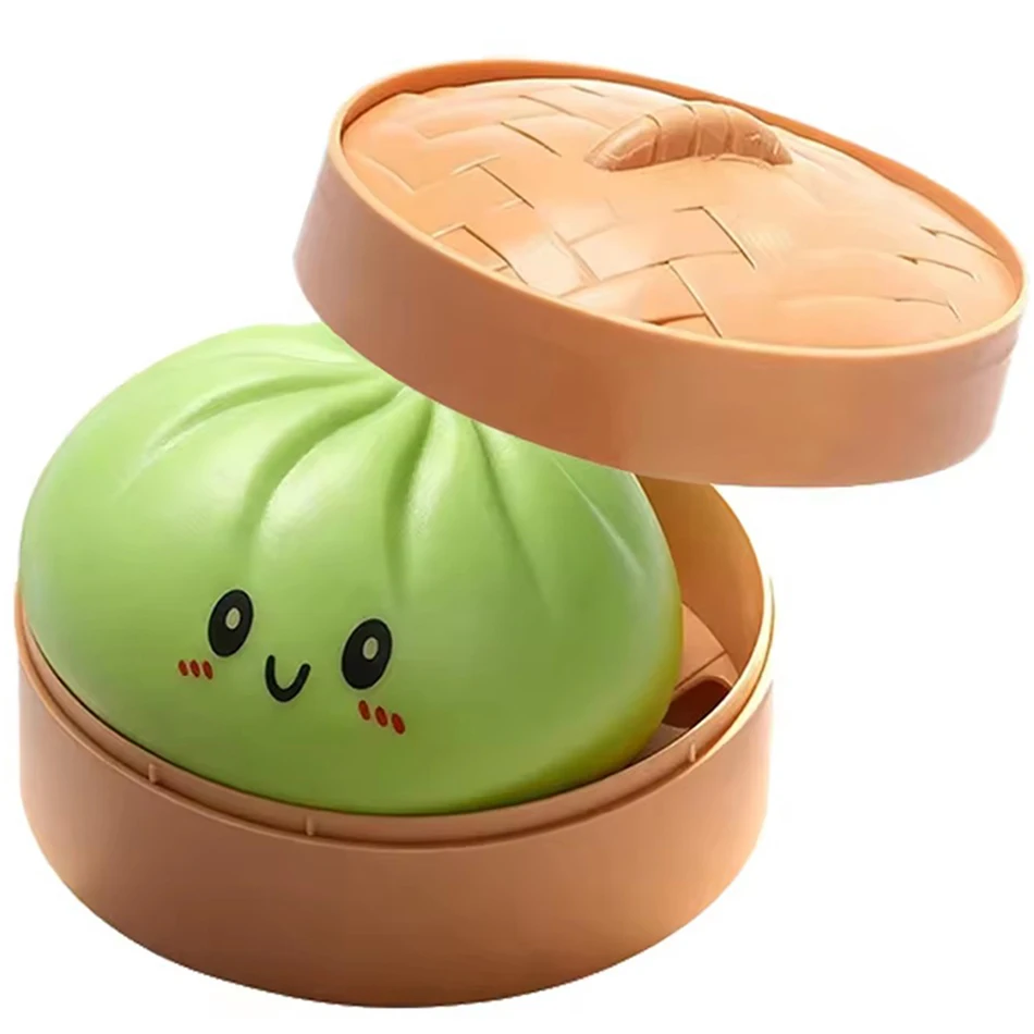 Blind box Colorful Simulated Dumpling Squishy Relaxing Relieve Anxiety Antistress Enhance Happiness Rebound Squeeze Reliever Toy - Image 5