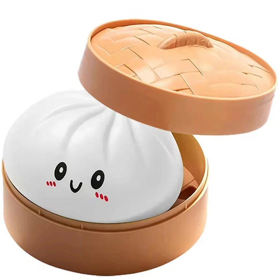 Blind box Colorful Simulated Dumpling Squishy Relaxing Relieve Anxiety Antistress Enhance Happiness Rebound Squeeze Reliever Toy - Image 4
