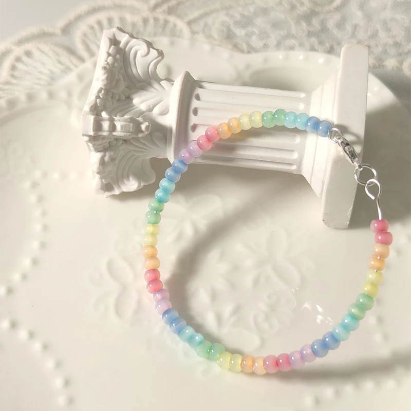 Bohemian Style Bracelet Colorful Beaded Bracelet For Women Girls Simple Sweet Versatile Bracelet Jewelry Accessories Gifts - Image 6