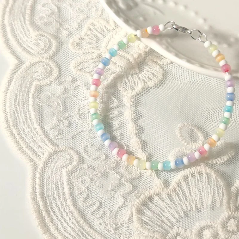 Bohemian Style Bracelet Colorful Beaded Bracelet For Women Girls Simple Sweet Versatile Bracelet Jewelry Accessories Gifts - Image 4