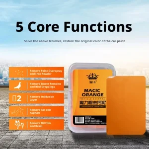Car Clay Cleaning Bar Detailing Waxing Polish Treatment Car Clean Wash Cleaner Sludge Mud Remove For Decontaminate Clay Car C5X3