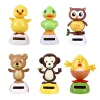 Car Decoration Accessories Car Solar Decoration Cartoon Creative Shaking His Head Cute Owl Grizzly Doll Doll Gift