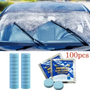 Car Glass Water Solid Wiper Essence Ultra Concentrated Gift Car Cleaning Agent Wiper Essence Cleaning Effervescent Tablets