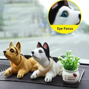 Car Husky Beagle St Bernard Shepherd Shake Decoration Auto Accessories Gifts Interior Cute Dog R1d2