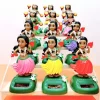 Car Ornament Solar Ornament Bobblehead Doll Hawaiian Girl Shape Ornament Gift Creative Interior Car Supplies Car Doll Ornament
