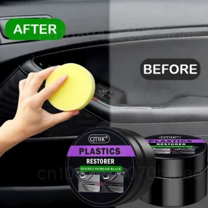 Car Plastic Restorer Back To Black Gloss Auto Interior Leather & Panel Renewal Wax Coating Agent Auto Polish And Repair Coating