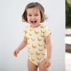 Casual Baby Clothes Fashion Summer Short Sleeve Toddler Boys Girls Clothing Bodysuits