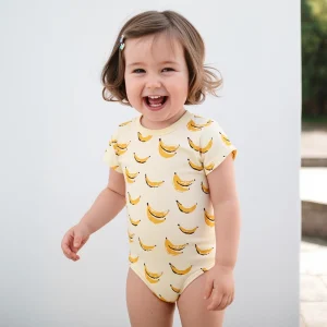 Casual Baby Clothes Fashion Summer Short Sleeve Toddler Boys Girls Clothing Bodysuits