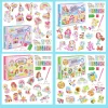 Children's Cartoon Princess Magic Gem - Pirate Diamond Painting - Little Monster Children's Set - Handmade DIY Keychain Sticker