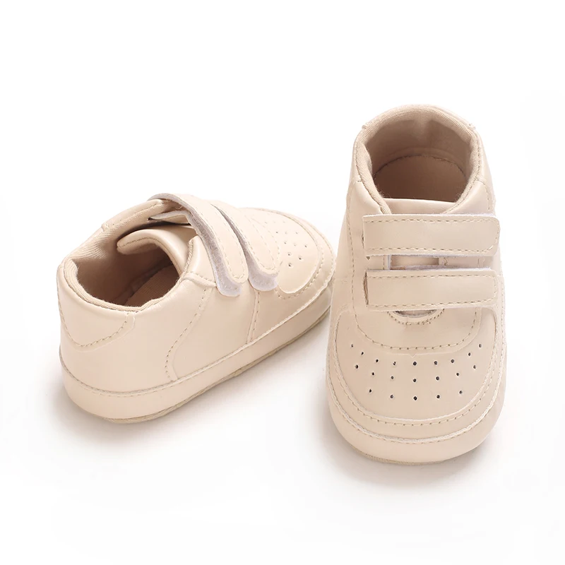 Classics Toddler Baby Boys Girls Sneakers Soft Anti-Slip Sole Solid Color Infant Newborn First Walking Crib Shoes 0-18M - Image 4