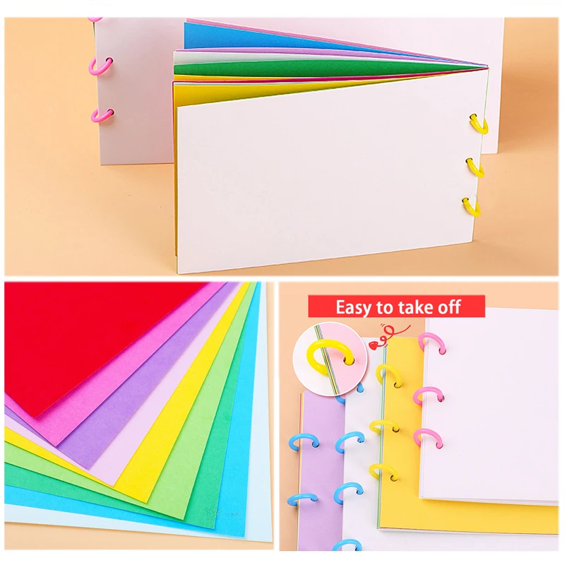 Colorful Pipe Cleaners Craft Kit Popsicle Plush Sticks Pompoms Stickers DIY Arts Supplies Children Kids Montessori Education Toy - Image 6