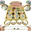 Colorful Simulated dumpling squishie Relaxing Relieve Anxiety Antistress Enhance Happiness Reusable Rebound Squeeze Reliever Toy