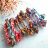 Cotton Double Knot Dog Rope Toy Chew Toy Teething Stick For Puppy Small Medium Dogs Interactive Self Entertaining Pet Play Toy
