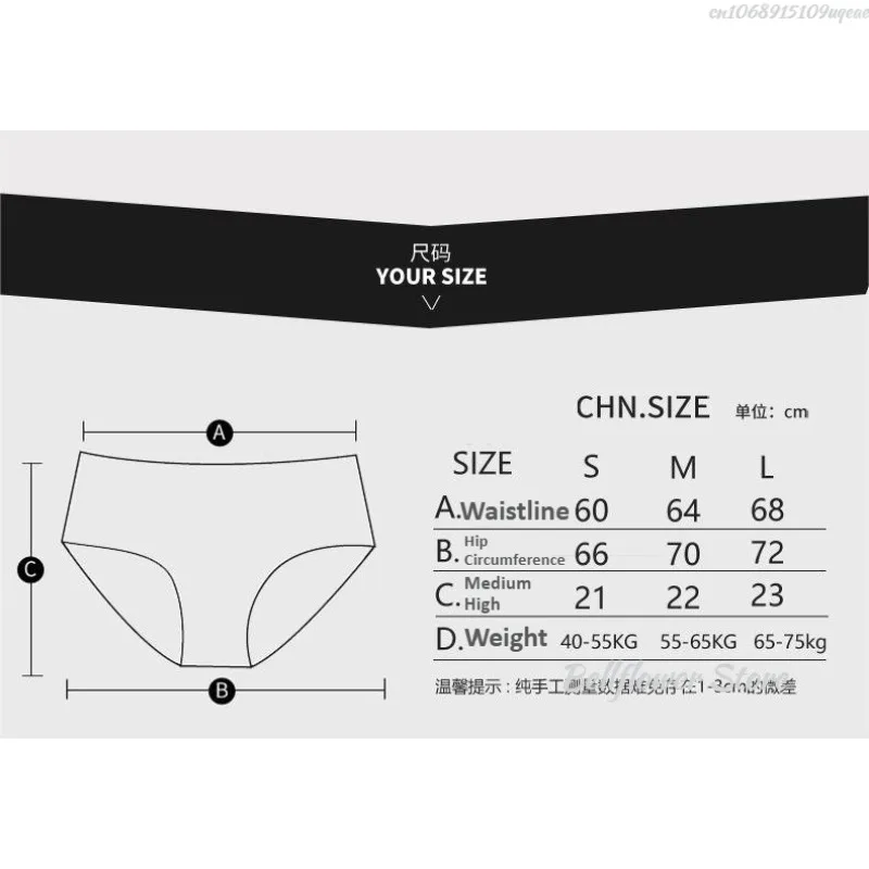 Cotton Seamless Panties Ribbed Cotton Briefs Ladies Low Waist Panty Sports Underwear Girls Breathable Underpants Lingerie - Image 6
