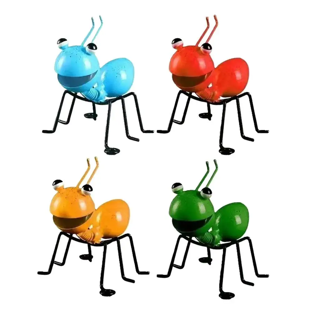 Cute Ant Statue Garden Decor Figure Stand Ant for Outdoor Yard Lawn Decoration Iron Ant Sculpture Home Desktop Decoration - Image 2