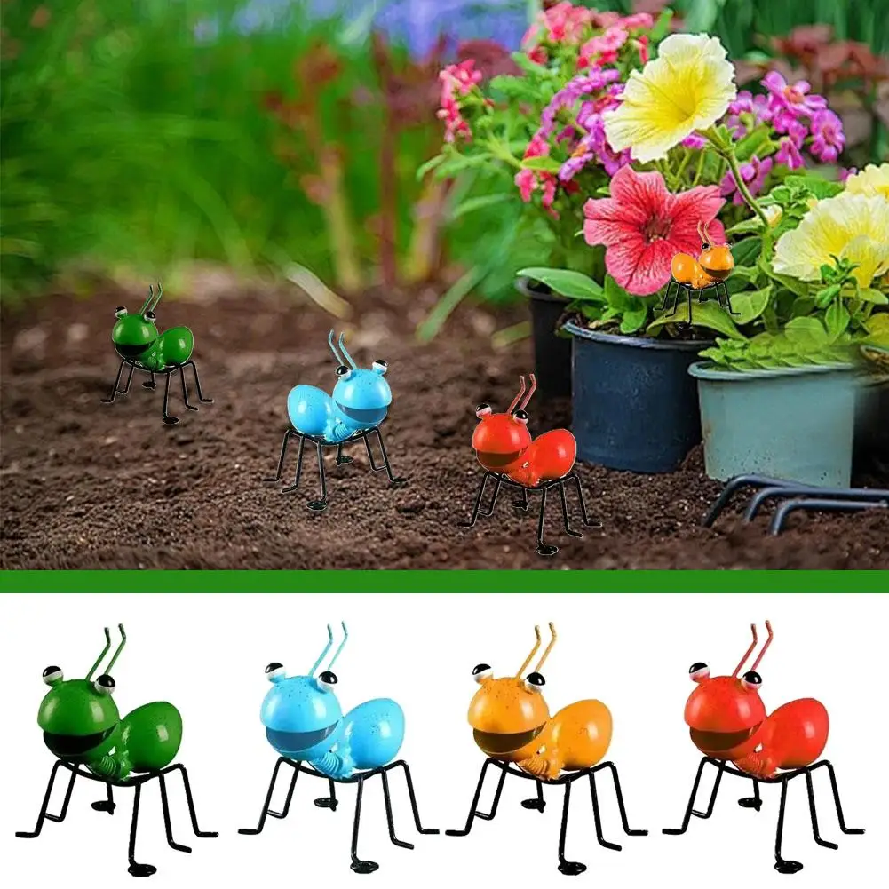 Cute Ant Statue Garden Decor Figure Stand Ant for Outdoor Yard Lawn Decoration Iron Ant Sculpture Home Desktop Decoration - Image 5