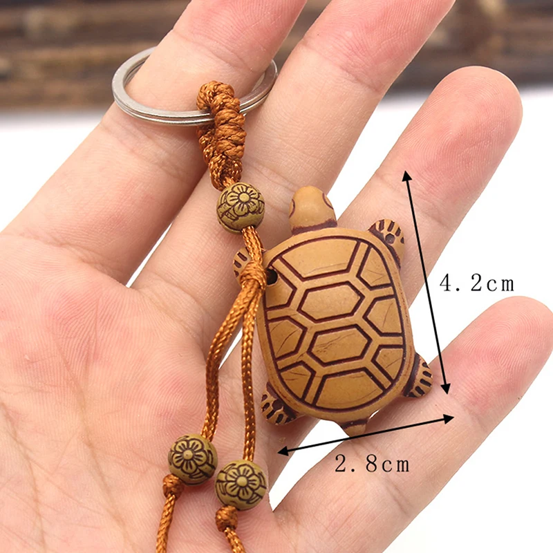 Cute Lifelike Animal Elephant Keychain Carving Riches Lucky Key Chain Pendant 3D Engraving Pendant Bags Key Holder Jewelry - Image 6
