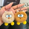 Cute Little Briquette Bag Pendant Imitation Rex Rabbit Hair Bag Exquisite Doll Pendant Cartoon Doll Car Key Chain Birthday Gift