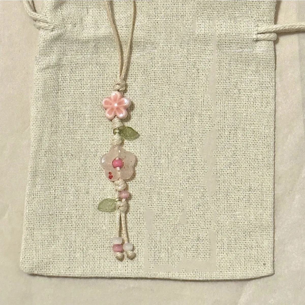 Cute Star Flower Phone Charm Strap Kawaii Ceramic Beaded Phone Lanyard Pastel Colors for Girls Bag Camera Pendant keychain - Image 5