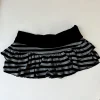Cute sweet millennium Spice Girls lace mini skirt Trendy elegant Vintage Harajuku skirt subculture fashionable female Slim skirt