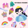DIY Beads Pen Toys, Handmade Set Creative Production Sticker Princess Rainbow Bow Girl Gifts Toy